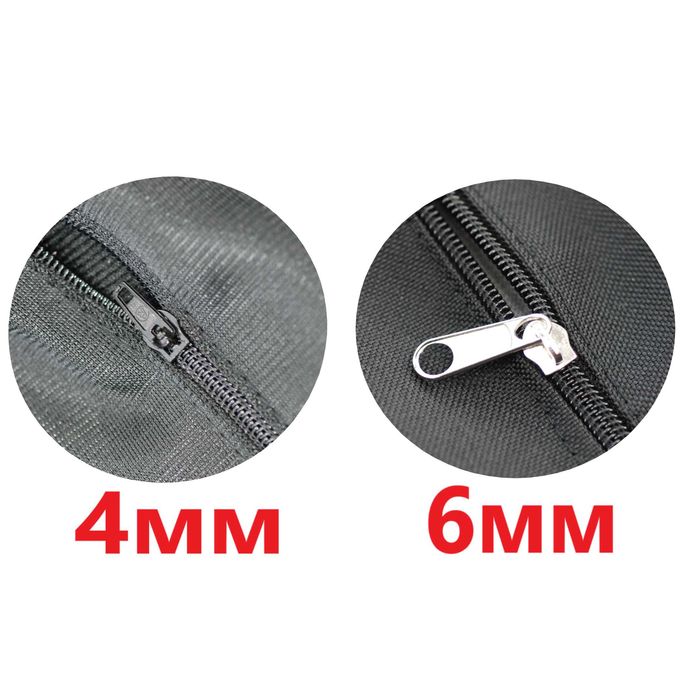 Чанта Калъф За Резервна Гума И Патерица Черен Цвят С Велкро Лепенки