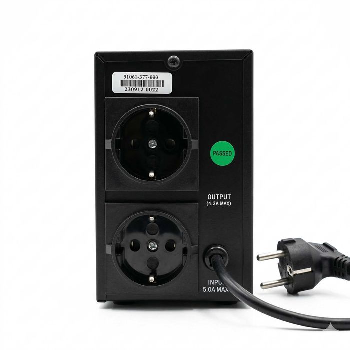 UPS Spower Baracuda-650W, Interaktiv, LCD displey,