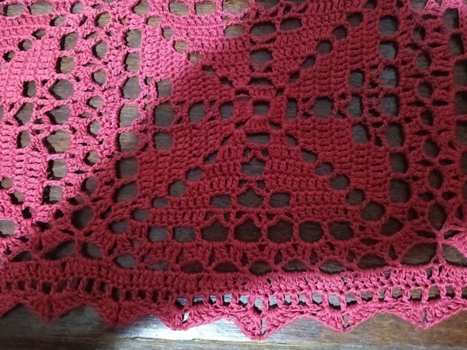 Салфетка вязаная крючком