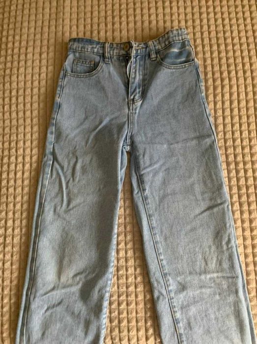 Джинсы детские для девочек 9-11 лет