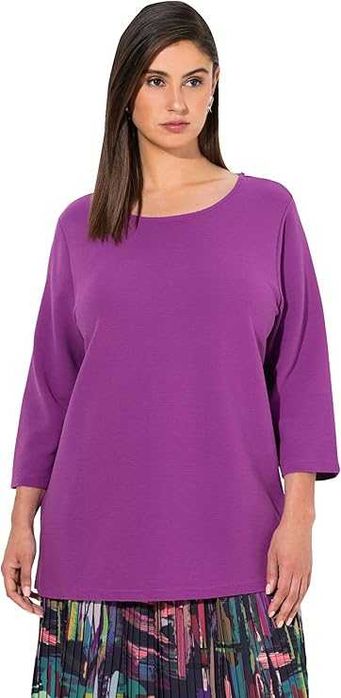 Дамска блуза с 3/4 ръкав Ulla Popken М/L размер лилава