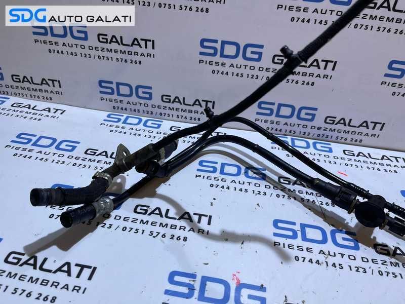 Conducta Conducte Furtun Furtunuri Rampa Retur Injectoare Opel Corsa D 1.3 CDTI 2006 - 2014 Cod 55561152 55561153