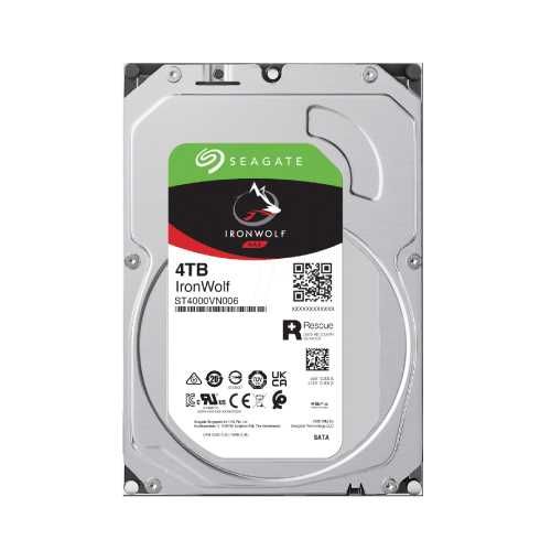 4x HDD Seagate IronWolf NAS 4TB, 256MB cache, SATA-III