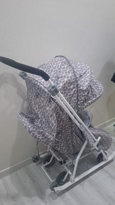 продам детский сани коляска