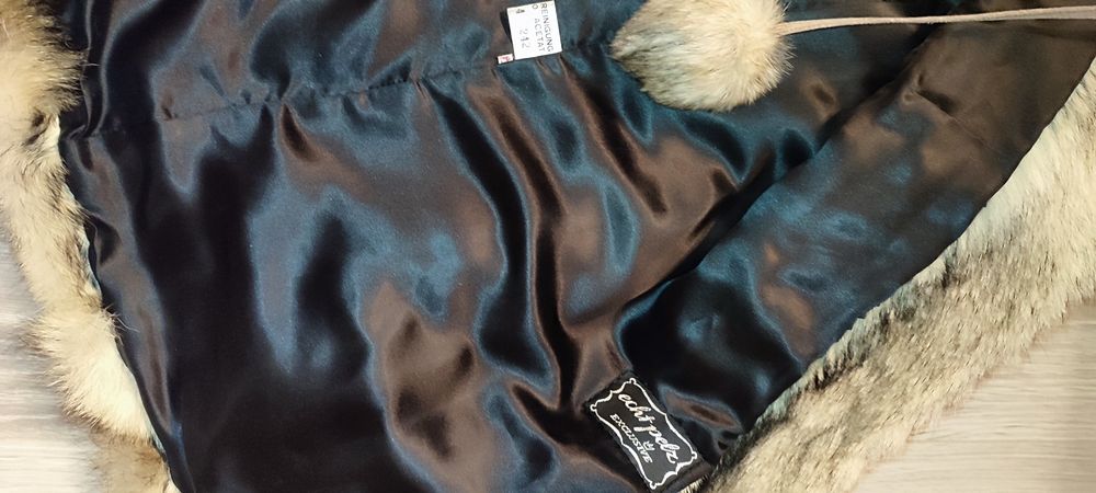 Blana vulpe polara Echt Pelz,croi clasic avantajos,model rar