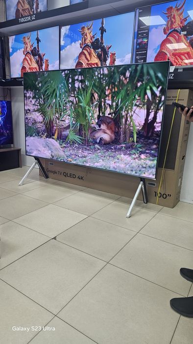 Премиум телевизор SEVENTECH 100Qled S1 Smart 4k Google Tv