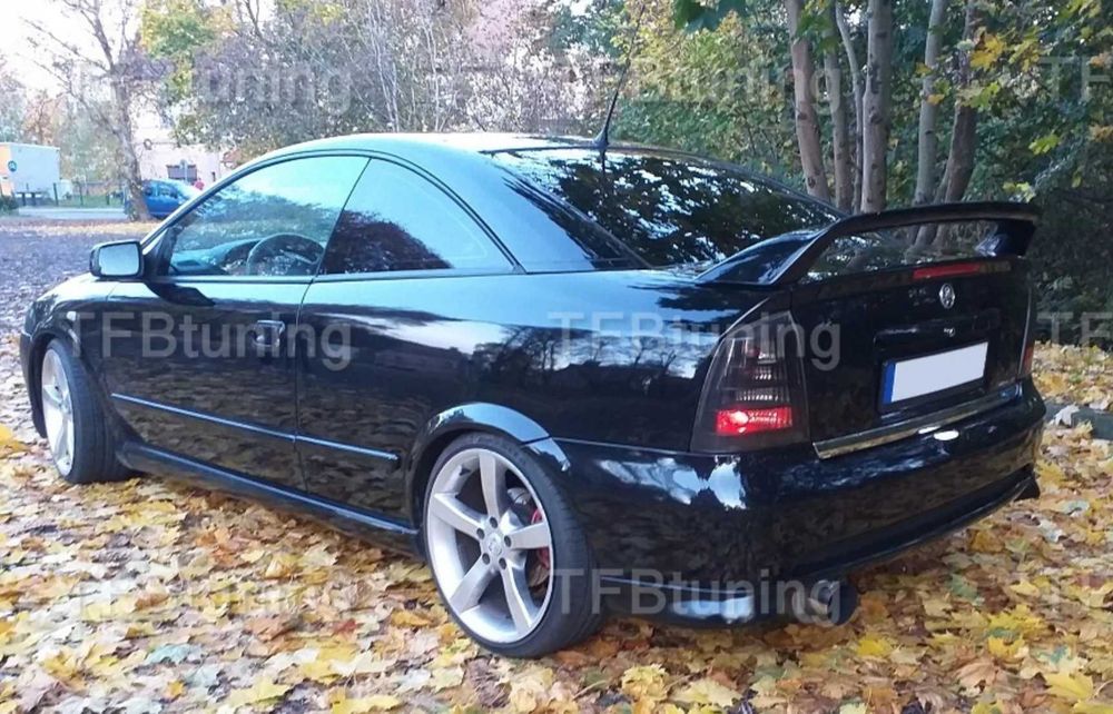 Flapsuri fusta lip spoiler bara spate coltare OPEL ASTRA G
