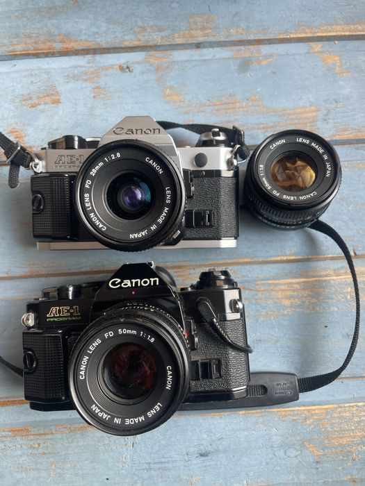 Canon AE-1 camera