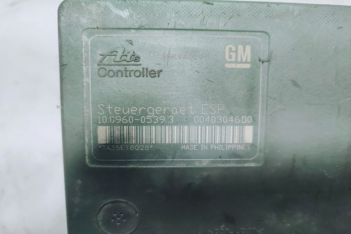 Pompa modul abs 100960-05393 13213610 Opel Astra H  [din 2004 pana  2007] seria