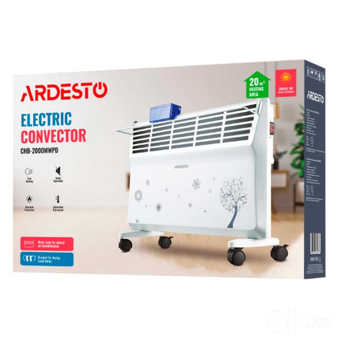 Конвектор Ardesto 2000W с сушкой для белья 20м2