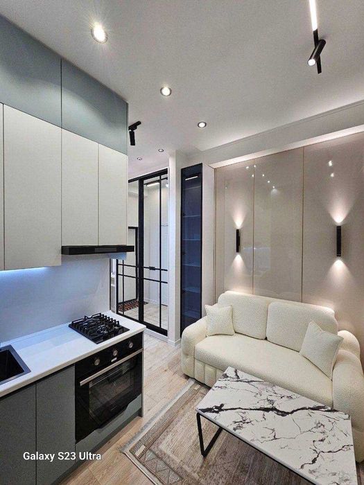 Imperial Club City 2 комнатная студия, новый авторский ремонт