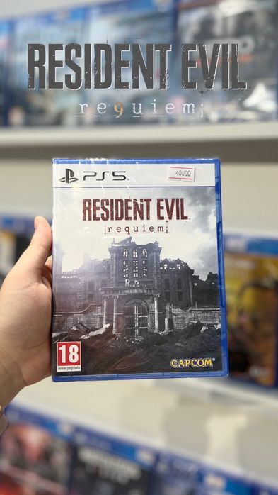 Resident evil requiem PS5 новый диск