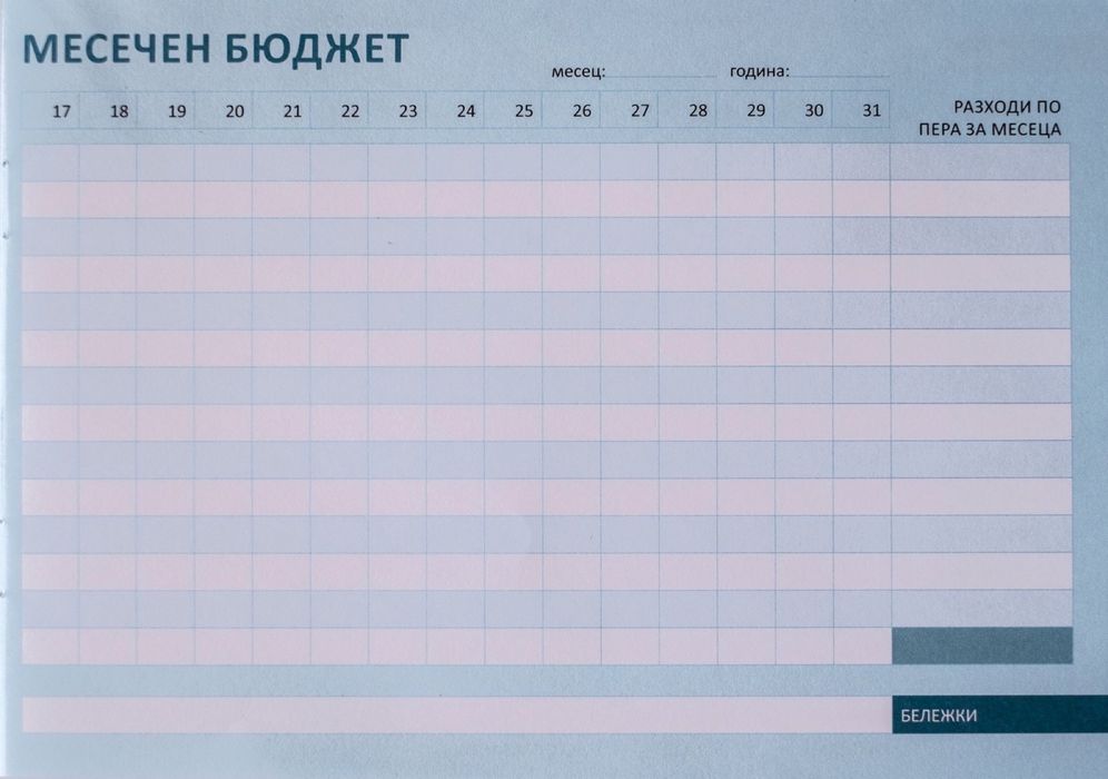 Финансов Планер- Дневник Семеен  Бюджет. ПРОМОЦИЯ***