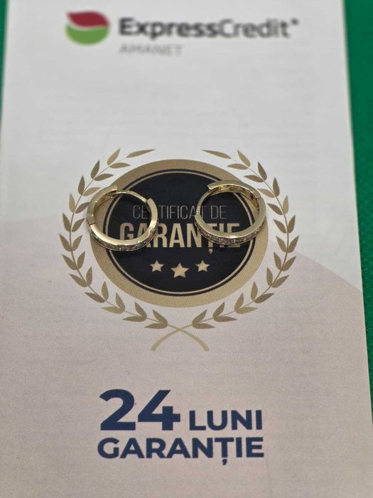 Cercei aur 14K 1.34g [Ag45 B.4971.5]