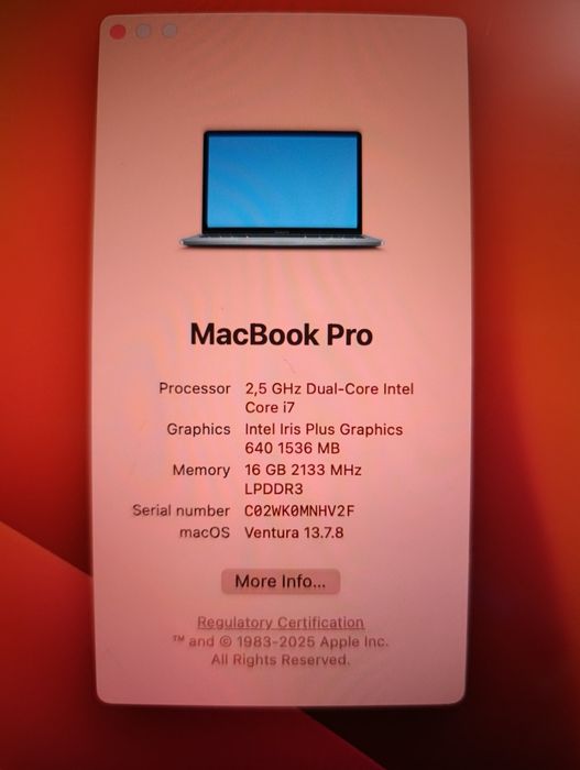 Apple MacBook Pro Core i7
