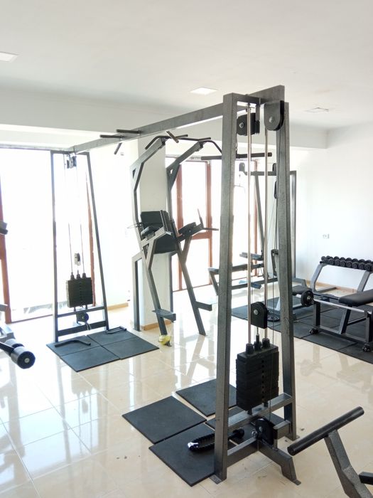 Штанга гантел тошлар зал учун