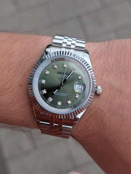 Seiko Datejust Green