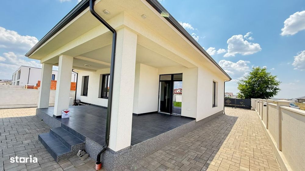 Casa noua,Grigorescu,3 dormitoare, 2 bai, teren, acces auto