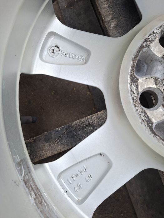 1бр. Джанта с гума 17" 5Х114.3мм Тойота, 5x114.3mm Toyota