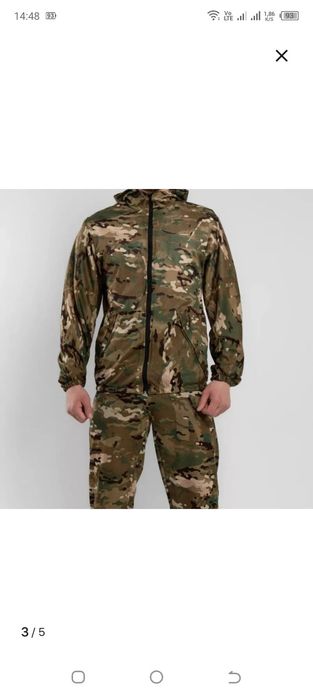 Продам новый - Камуфляжный костюм 46-48 р - сетка .