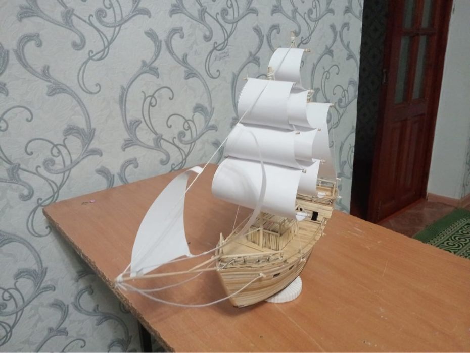 Корабль ручнои работы