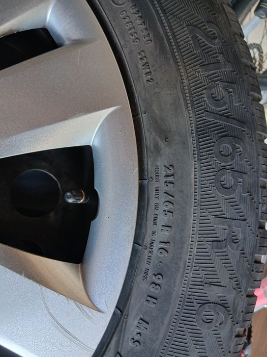 4 бр. Стоманени джанти 16" 5x105 с гуми 215/65/16 Opel Mokka