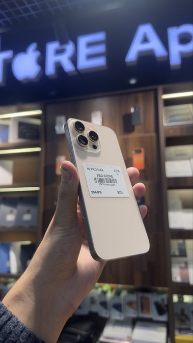 iphone 16 pro max 92% Naxt va Nasiya savdo