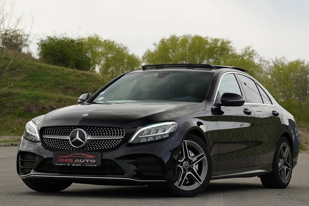 Mercedes-Benz C Facelift • AMG • 4MATIC • Panoramic • Revizie •Numere •Garantie 12Luni