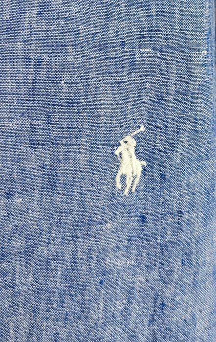 Ralph Lauren Slim fit 100% Ленена Оригинална мъжка риза размер XL
