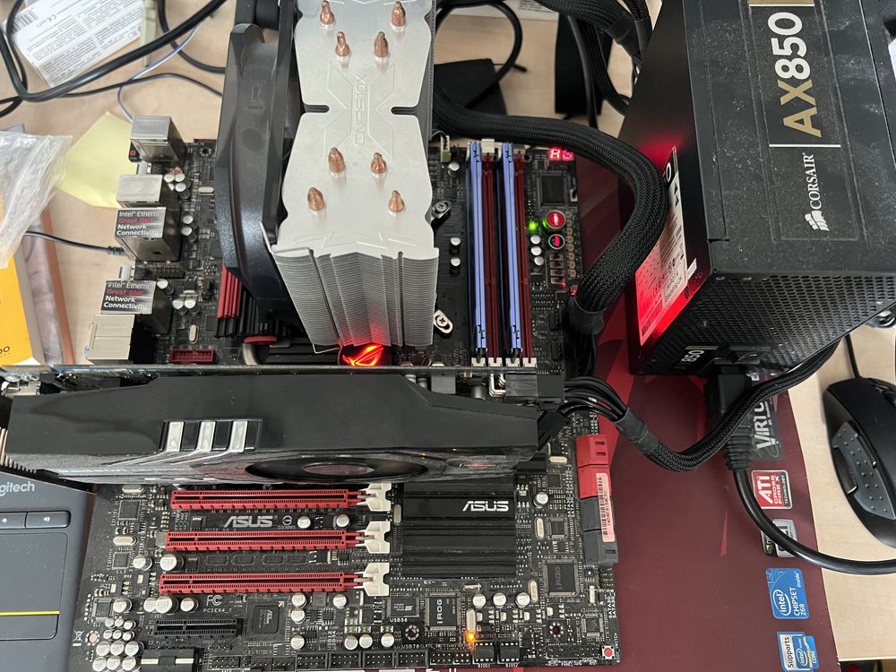 Asus Maximus IV Extreme Z 1155 z68 Placa de baza 3770 3770k i7