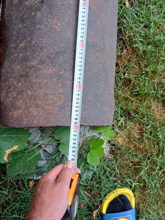 Teava groasa pentru pod acces lungime de 4.5 m diametru 40  cm grosime 8 mm- 1 cm