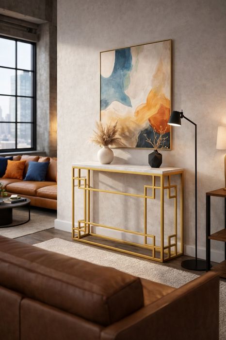 Konsol loft Gold