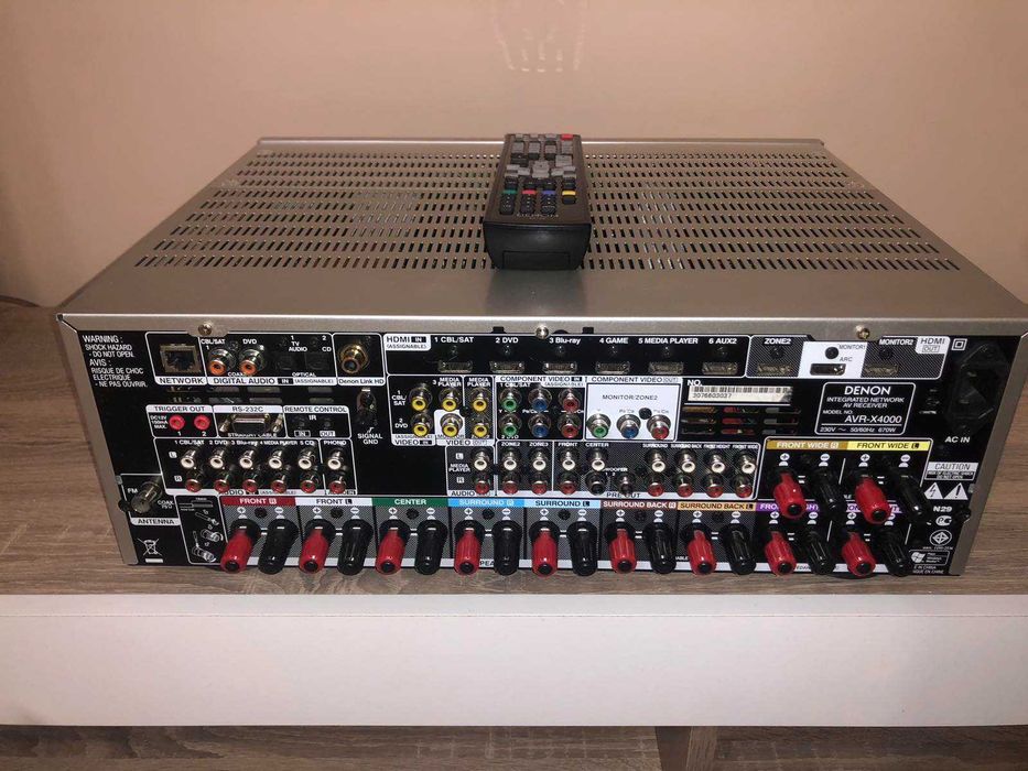 Висок клас Denon AVR-X4000 Ресивър 7х200W