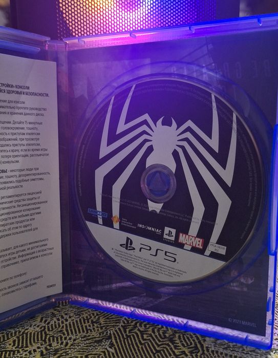 Продам диск Marvel's Spider-Man 2 для PlayStation 5.