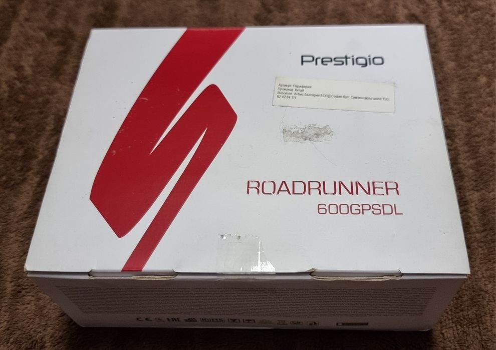 Видеорегистратор за кола PRESTIGIO Road Runner 600 GPSDL