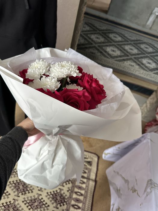 цветы елу бір гүлдер свежий