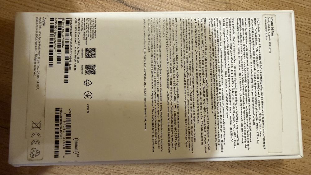 Iphone 14 plus 128gb product red