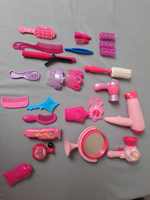 Детски пласмасови играчки-животни,пони.киндер.Пласмасови гребени.