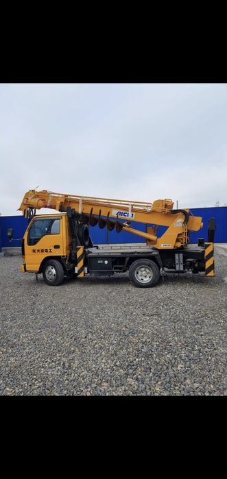 Ямобур, автовышка, кран 3 в 1