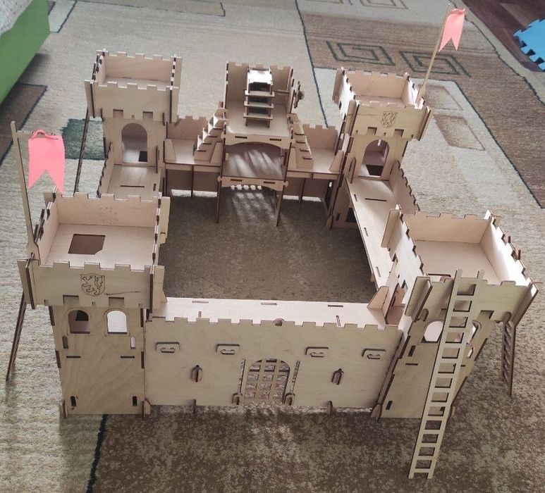 Конструктор Чудо-крепость из фанеры