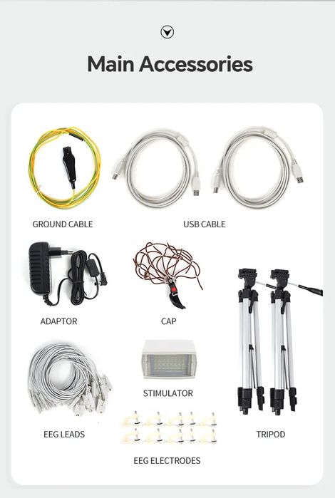 ЭЭГ 32-канальная цифровая ЭЭГ и картографическая система!