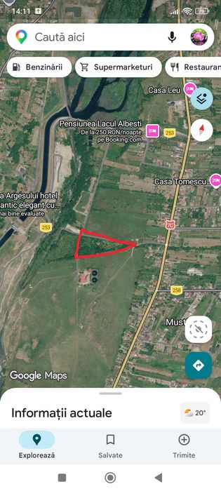 Teren 15000 mp curtea de Arges,10e