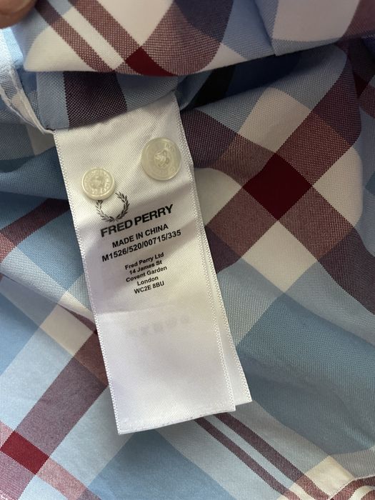 FRED PERRY / мъжка риза М