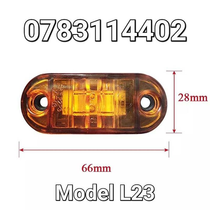 SET–Lampa–Lampi Gabarit LED–Platforma–Remorca–Trailer–Peridoc–Tractor