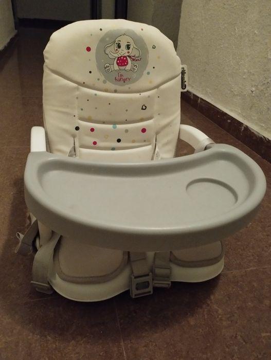 Детски шезлонг и столче за хранене