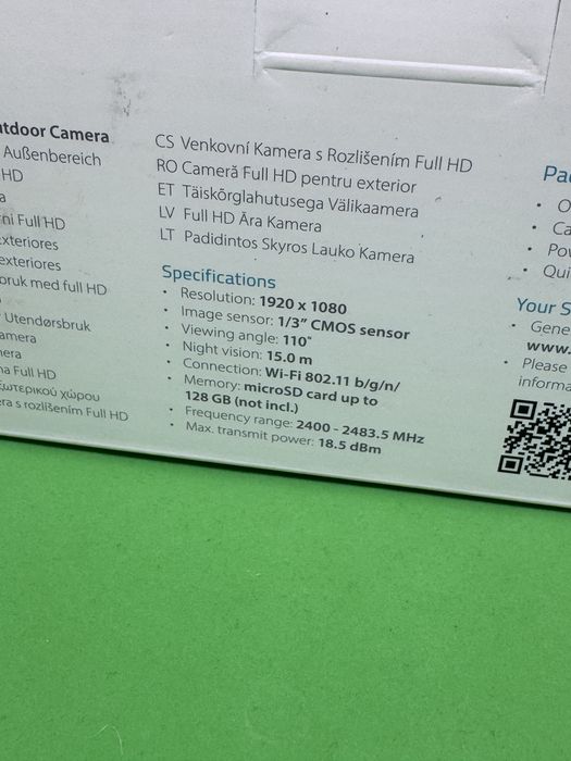 Camere de supraveghere Nedis WIFICO40CBK. SmartLife, pentru exterior