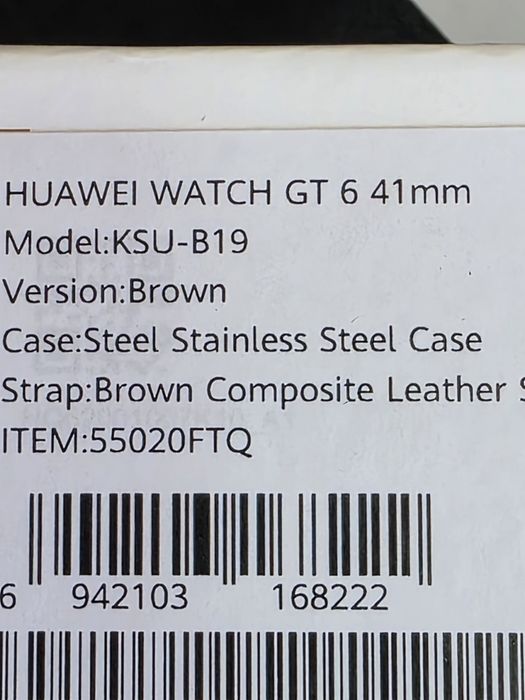 Huawei watch GT 6