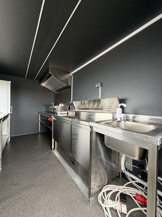 Rulota Burger , Rulota Comerciala Premium Street Food Echipata Complet