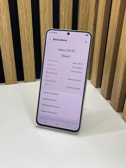 Samsung S25 FE / 128 GB 8 GB RAM / Factura / Garantie #55662