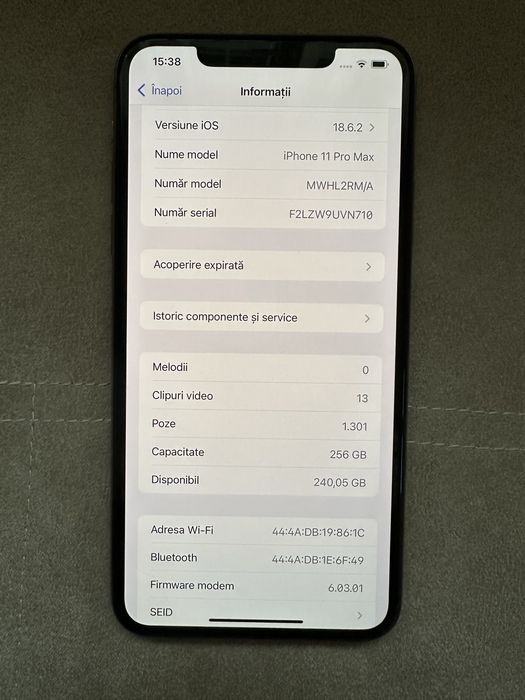 iPhone 11 Pro Max Gold 256 GB